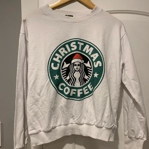 Starbucks crewneck by LARA FASHION